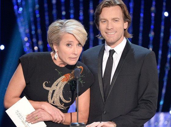 Emma Thompson, Ewan McGregor, SAG Awards Emma Thompson, Ewan McGregor, SAG Awards